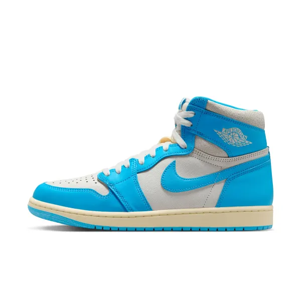 Nike Official Air Jordan 1 Retro High OG 'UNC Reimagined' Men's Shoes, by Nike Size 14 (Blue) - image 1