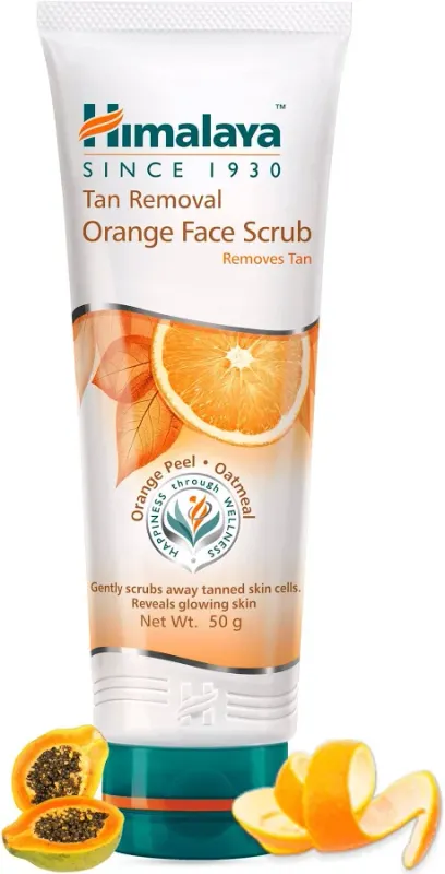 Himalaya Orange Tan Removal Face Scrub