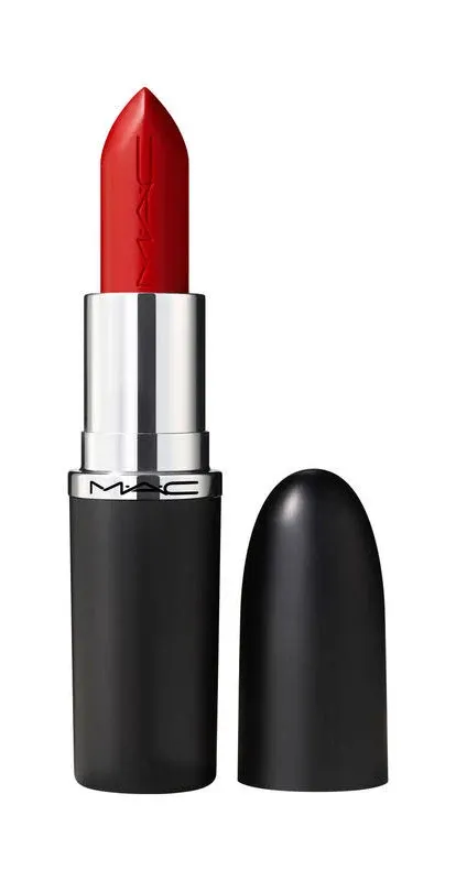 M·A·C M.A.C MACximal Satin Bullet Lipstick- Red | Hydrating, Plumps Lips, 8Hr Lasting | Cruelty-Free | 1 Pc | At Nykaa - image 1