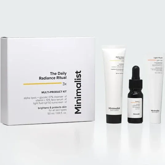 Minimalist Minimalist Daily Radiance Ritual Kit - image 1