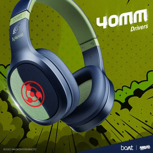Boat boAt Rockerz 460 Naruto Series Wireless Headphones - image 5