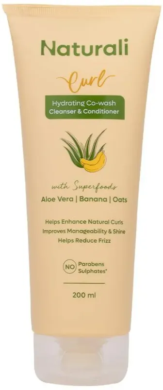 Naturali Curl Co Wash Cleanser Conditioner