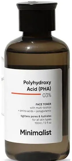 Purplle.com Minimalist Daily Pore Care Kit For Cleansing & Minimizing Open Pores (3% PHA Face Toner 150 ml+ 5% Niacinamide Face Serum 30 ml)(Skin Care Kit) - image 1